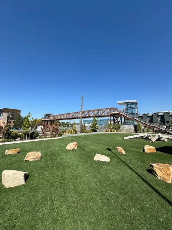 Salt Lake Crossing private dog park.